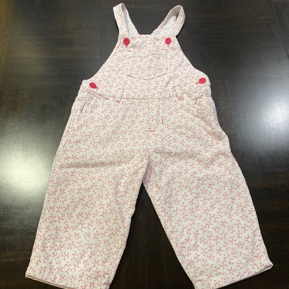 BabyCottons Baby Girls Overalls Size 12M